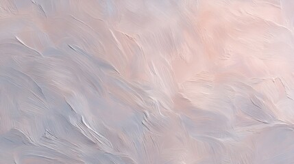 Abstract soft pastel texture background with gentle brush strokes in serene tones of cream and pink, perfect for artistic and creative projects
