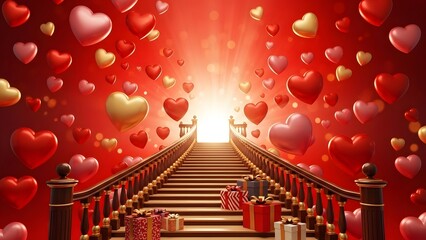 Heartwarming mothers day stairway to love and appreciation
