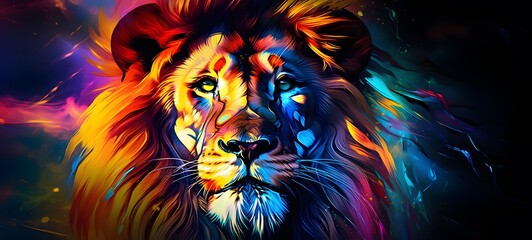 realistic photo of a glossy lion phoenix,generative AI