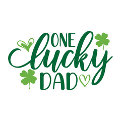 Fototapeta premium One Lucky Family Svg Designs