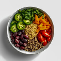 Grain Bowl Background