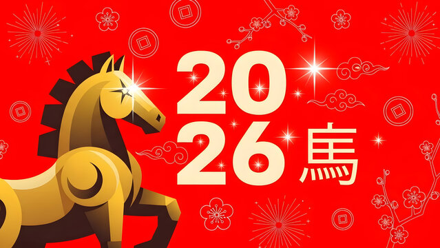 Golden Horse Chinese New Year 2.