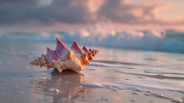 shell on the beach