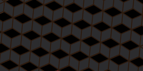 Multicolor cube square seamless geometric shape decoration creative wallpaper . modern seamless art style fabric design	.