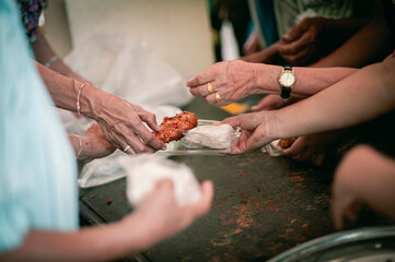 Food Donations for Homeless, the concept of humane