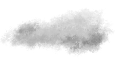 Fototapeta premium Abstract white smoke vapor trail isolated on transparent background