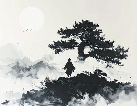 墨彩画」の写真素材 | 17,866件の無料イラスト画像 | Adobe Stock