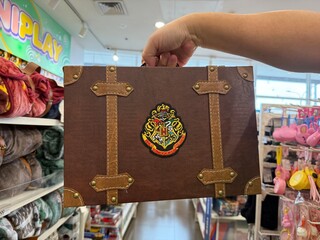Obraz premium January 2026, SM San Jose del Monte, Bulacan, Philippines: Miniso Harry Potter collection mini luggage mystery box