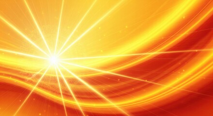 Spiritual Glow Background with Soft Light Beams