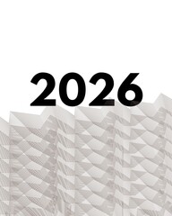 2026 pattern black white