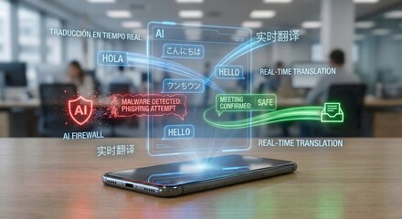 Ai-powered real-time translation interface