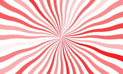 White and pink ray sunburst style abstract background