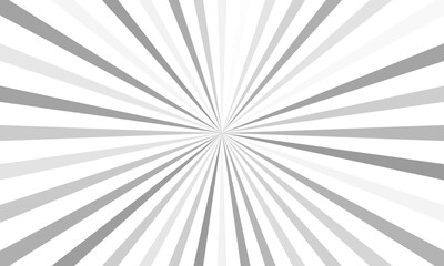 Obraz premium Gray & white sunburst style abstract background