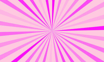 Obraz premium Pink sunburst style abstract background