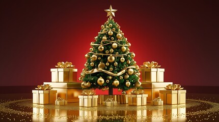 Star of a Gilded Holiday