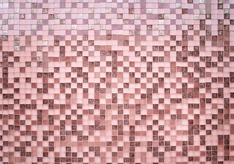 Pink Glass Tile Abstract Background