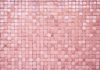 Pink Glass Tile Abstract Background