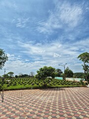 Obraz premium Photo from Pondok Benda public cemetery, Pamulang. Indonesia