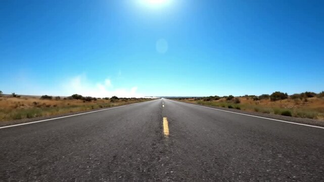 Desert Mirage The illusory wavy appearance created by extreme heat over a flat, arid surface. summer heat shimmer