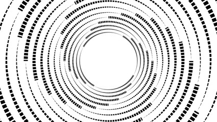 Abstract 3d black and white spiral design features a swirling metal texture and grey wave lines to create a modern vector wallpaper backdrop