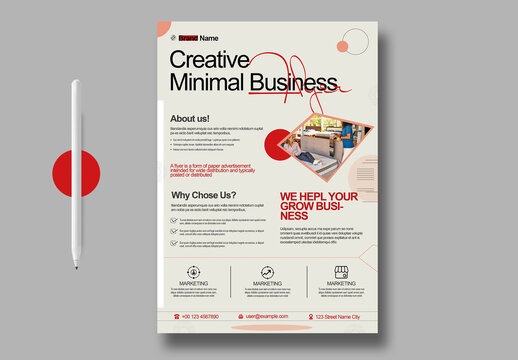 Modern Corporate Business Flyer Design