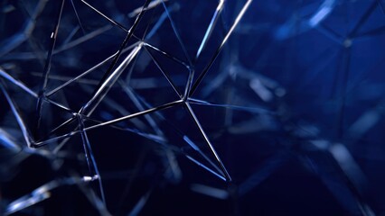 Abstract Plexus Structure on Blue