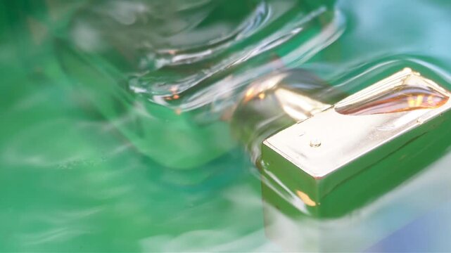 Luxury Glass Perfume Bottle Video