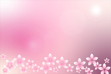 桜、ピンク、背景	

