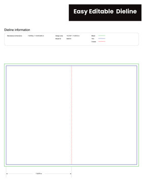 three side seal sugar sachet dieline template box dieline die lines packaging custom dieline  box cardboard box dieline pizza box dieline printable product packaging layout,