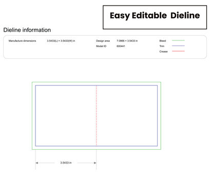 three side seal tea sachet dieline template box dieline die lines packaging custom dieline  box cardboard box dieline pizza box dieline printable product packaging layout,