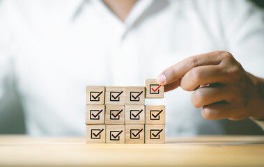 Checklist Completion and Quality Assurance Concept