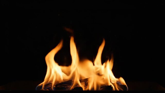 Flames Dancing in the Dark.