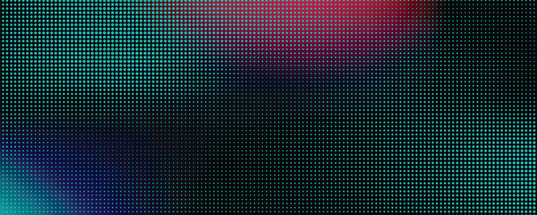 Vector halftone smoke effect. Vibrant abstract background. Retro 80's style colors and textures.