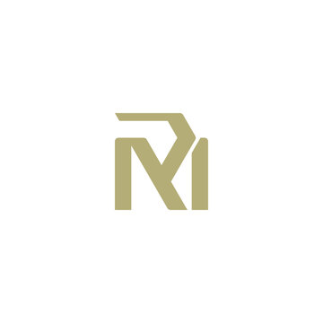 Letter RM, MR Logo Concept