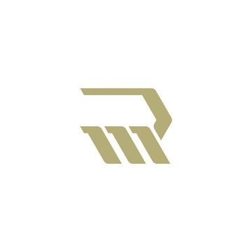 Letter RM, MR Logo Concept