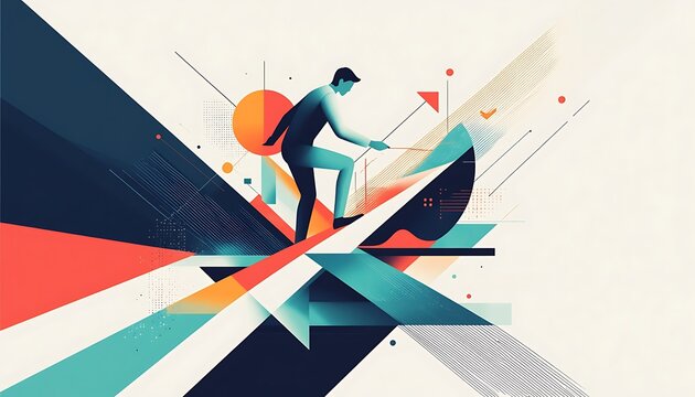 abstract vector background - Powered by Adobe