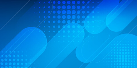 Light BLUE vector cover with rounded stripes, dots. Capsules on blurred abstract background with gradient dots. Best design for your ad, poster, banner.