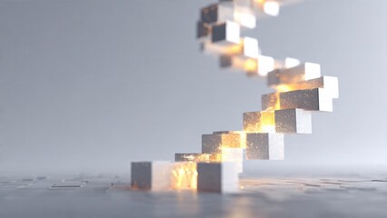 Abstract Ascending Steps