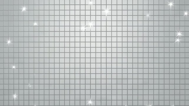 abstract light background, white square, cube
