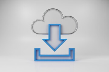 Download symbol - Cloud download