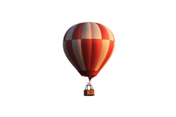 Hot Air Balloon Floating