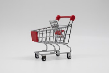 Miniature Shopping Cart