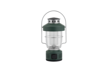 Green LED Camping Lantern with Handle