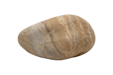 Smooth polished river stone