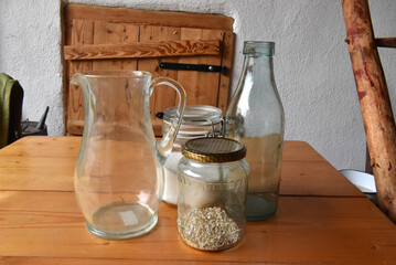 Rustic kitchen storage