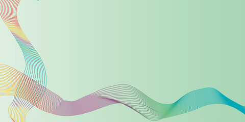 Abstract blue wave background vector illustration featuring artistic light curves and flowing water lines for a modern business backdrop banner design