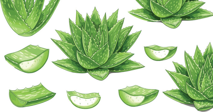 Aloe Vera Vector Images  Browse 34,255 Stock Photos, Vectors, and Video |  Adobe Stock