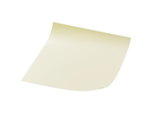 A curved, light-colored sheet of paper, showcasing a smooth texture and subtle sheen.