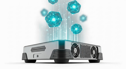 Edge Computing Device Processing Blockchain or AI Data Tokens