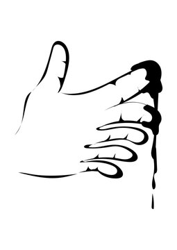 Fingerfarbe